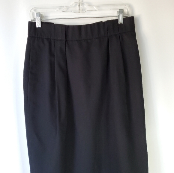 EVAN PICONE Designer Vintage 100% Wool Skirt Vintage Filly Lined Sz 14 - Picture 13 of 13